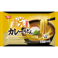 Nissin Brand Curry Flavoured Frozen Udon Noodles 