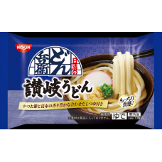 Nissin Brand Soy Sauce Flavoured Frozen Udon Noodles 