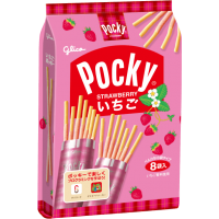 Gulico Brand Biscuit sticks with strawberry chocolaty