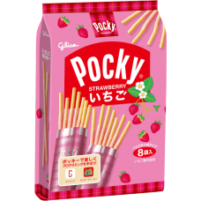 Gulico Brand Biscuit sticks with strawberry chocolaty