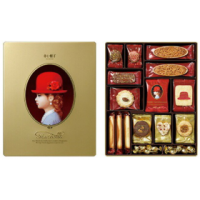 Akai bohshi Brand Assorted Flavored Biscuits (gold)