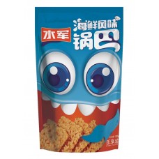 Shuijun seafood flavor crispy glutinous rice snack
