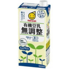 Marusanai Brand Organic Unsweetened Soy Milk Drink