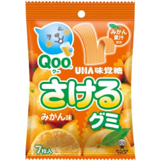 UHA brand Orange flavoured gummy candy