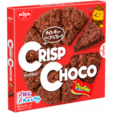 Nisshin brand Chocolaty corn flakes snack
