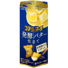 Lotte Brand Fermented Butter Biscuits With White Chocolaty